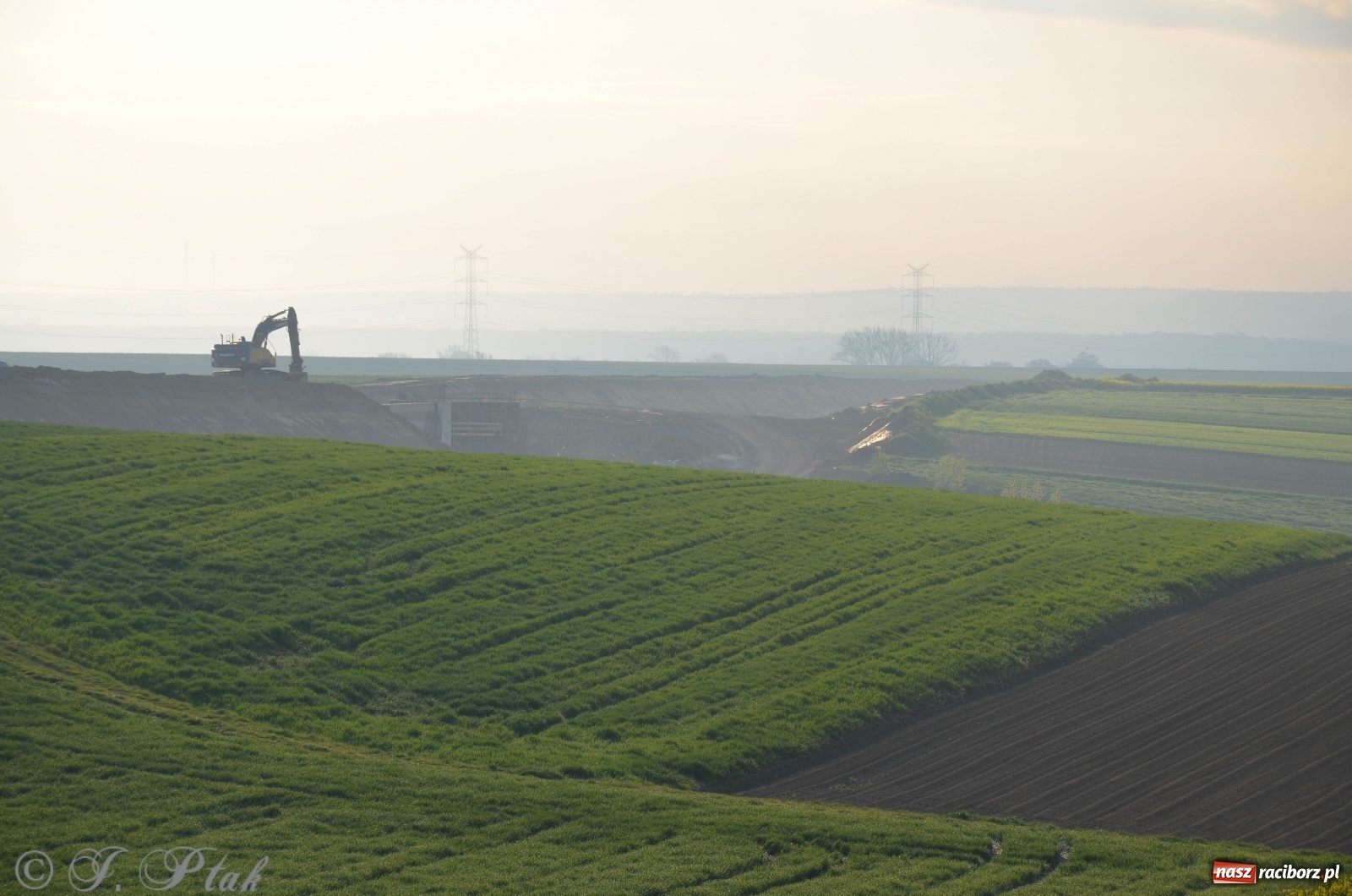 Zdjęcie w galerii na portalu naszraciborz.pl: Najnowszy raport z budowy wschodniej obwodnicy [WIDEO]  wiadomości z regionu