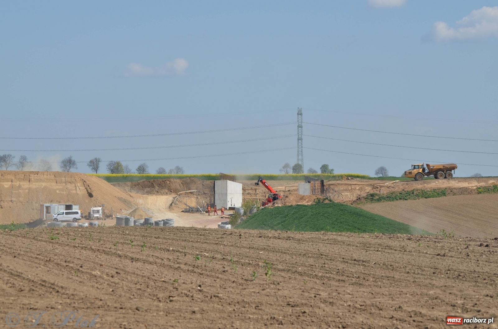 Zdjęcie w galerii na portalu naszraciborz.pl: Najnowszy raport z budowy wschodniej obwodnicy [WIDEO]  wiadomości z regionu