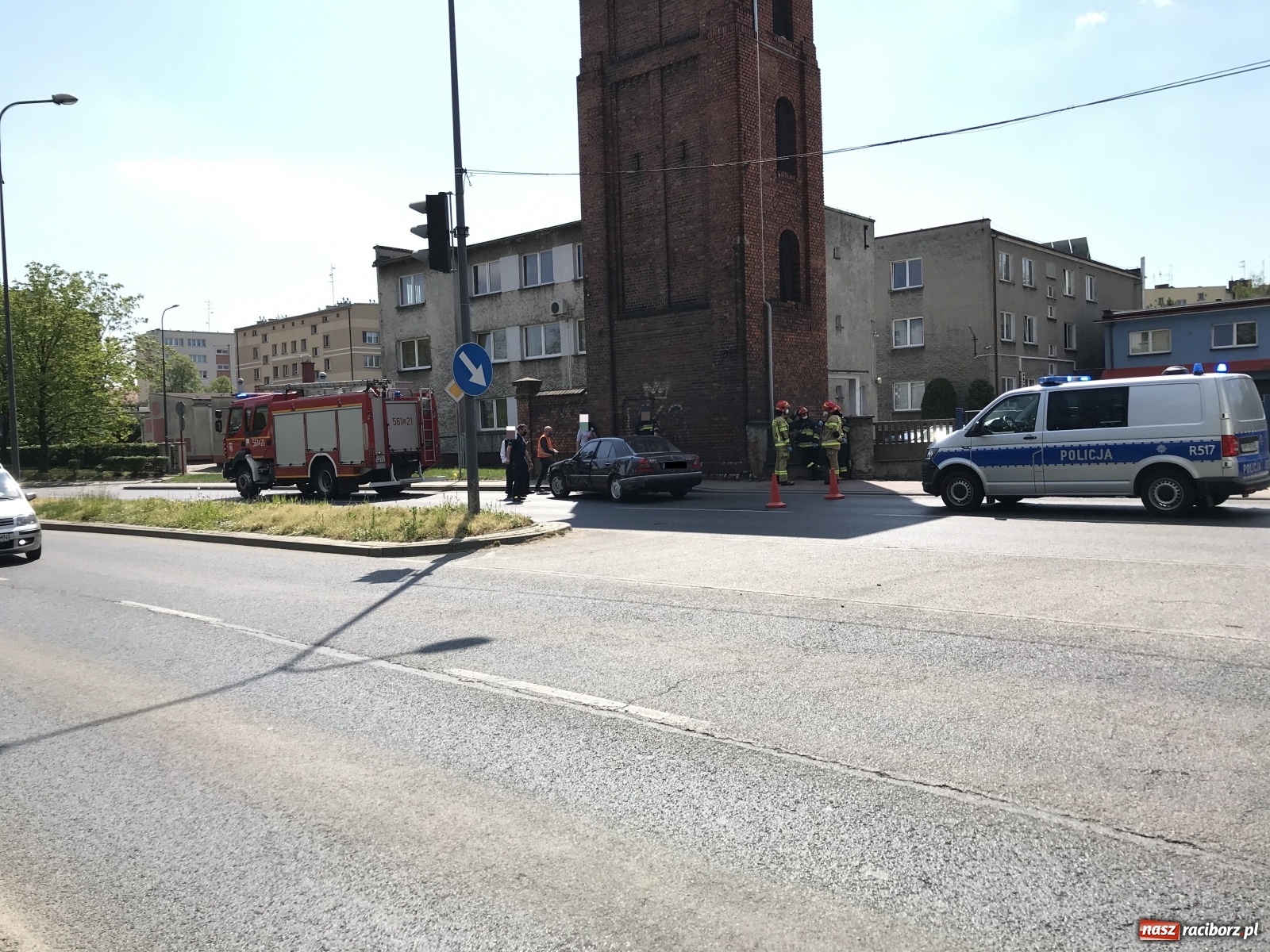 Zdjęcie w galerii na portalu naszraciborz.pl: Groźny manewr kierowcy scanii na Odrostradzie  wiadomości z regionu