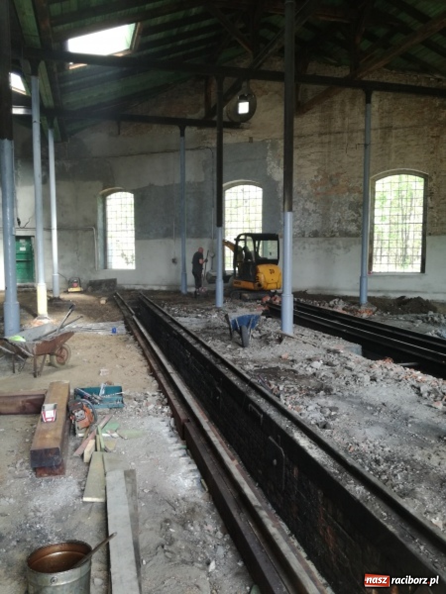 Zdjęcie w galerii na portalu naszraciborz.pl: Inwestycja w Zabytkową Stację Kolejki Wąskotorowej w Rudach na finiszu [FOTO] wiadomości z regionu