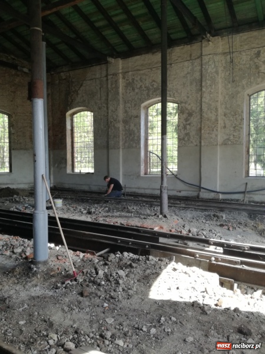 Zdjęcie w galerii na portalu naszraciborz.pl: Inwestycja w Zabytkową Stację Kolejki Wąskotorowej w Rudach na finiszu [FOTO] wiadomości z regionu