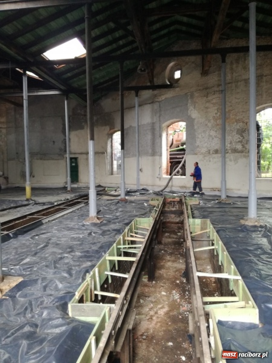 Zdjęcie w galerii na portalu naszraciborz.pl: Inwestycja w Zabytkową Stację Kolejki Wąskotorowej w Rudach na finiszu [FOTO] wiadomości z regionu