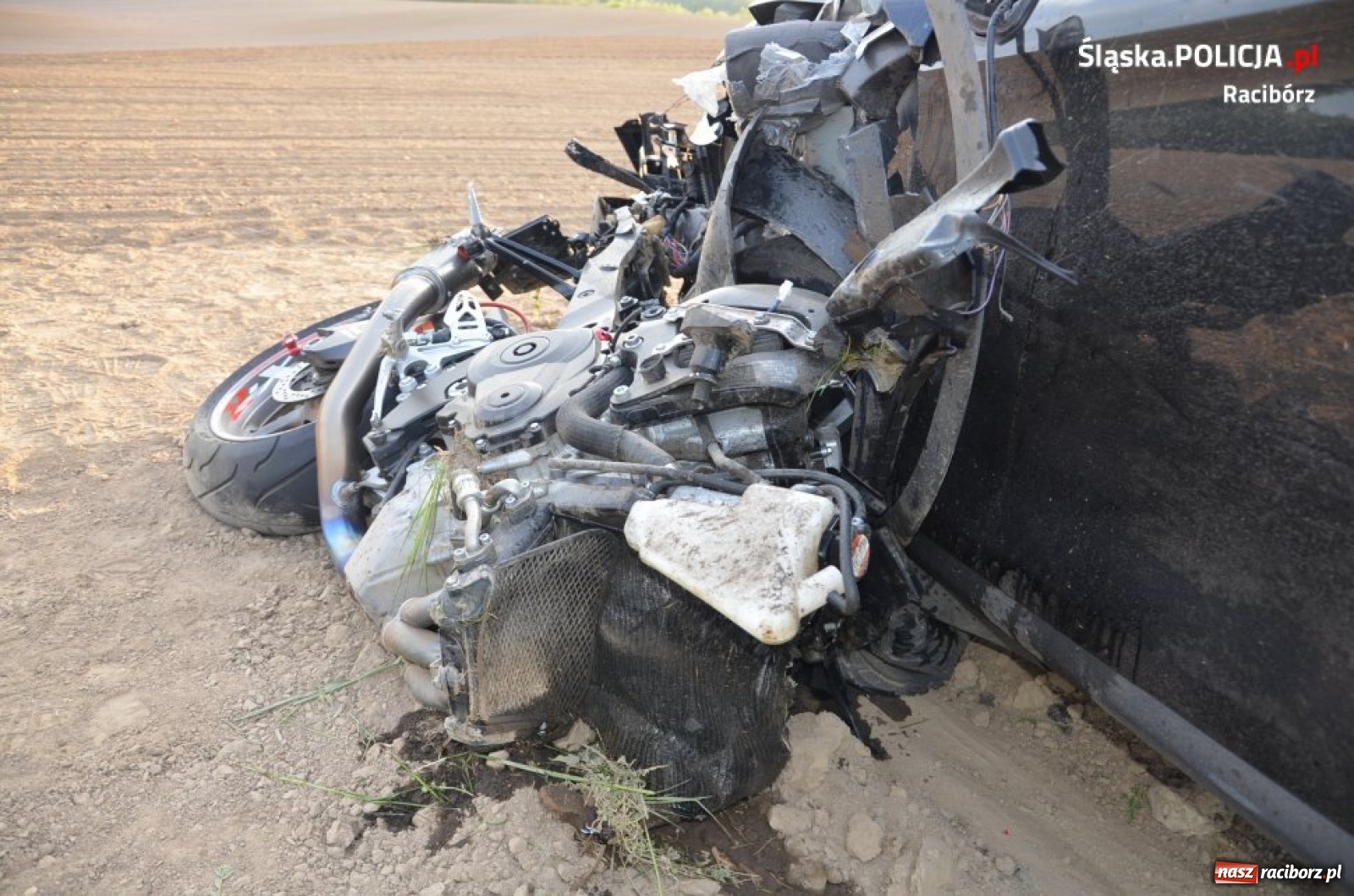 Zdjęcie w galerii na portalu naszraciborz.pl: Komunikat policji w sprawie tragicznego wypadku na DK45  wiadomości z regionu
