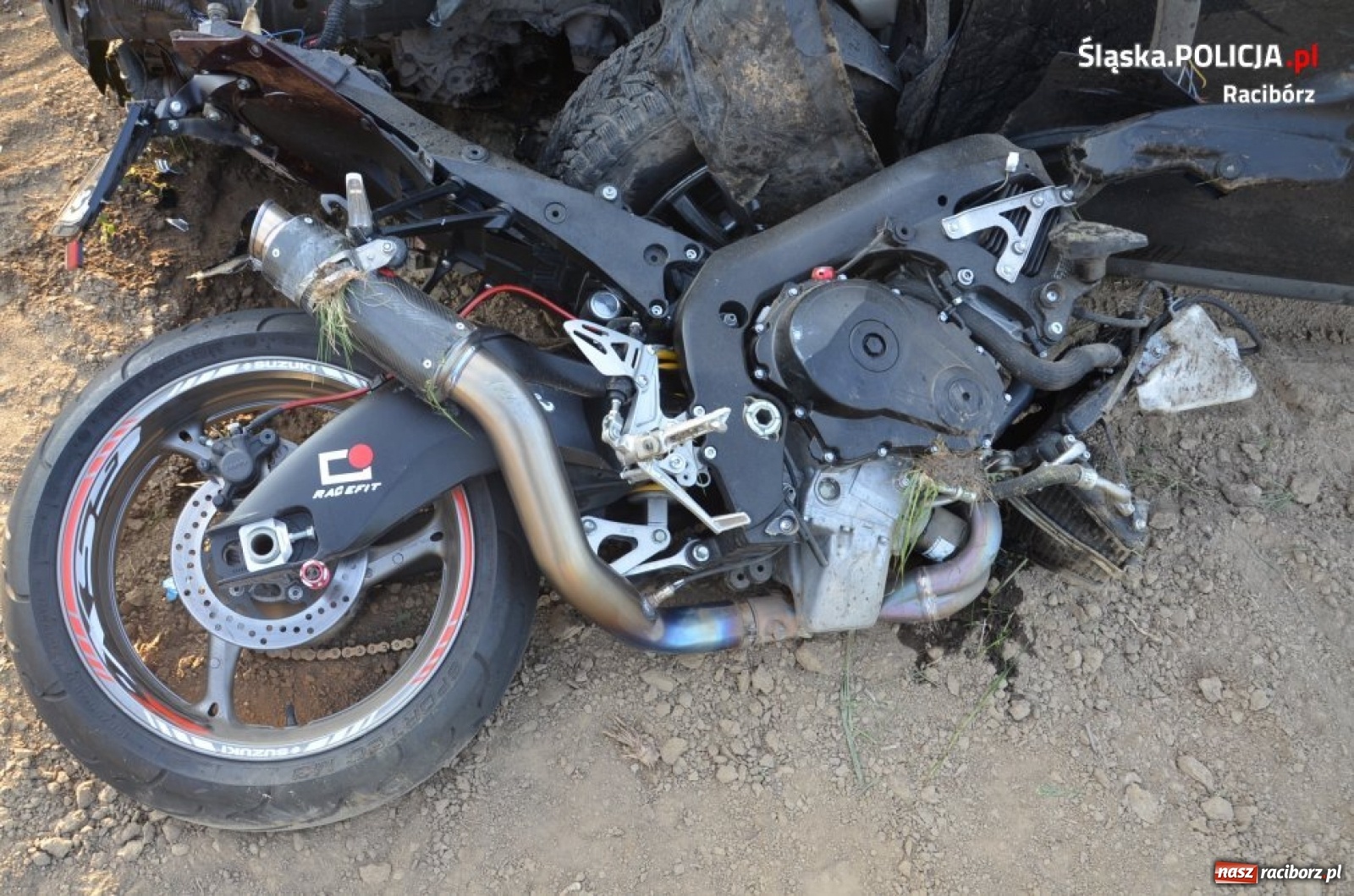 Zdjęcie w galerii na portalu naszraciborz.pl: Komunikat policji w sprawie tragicznego wypadku na DK45  wiadomości z regionu