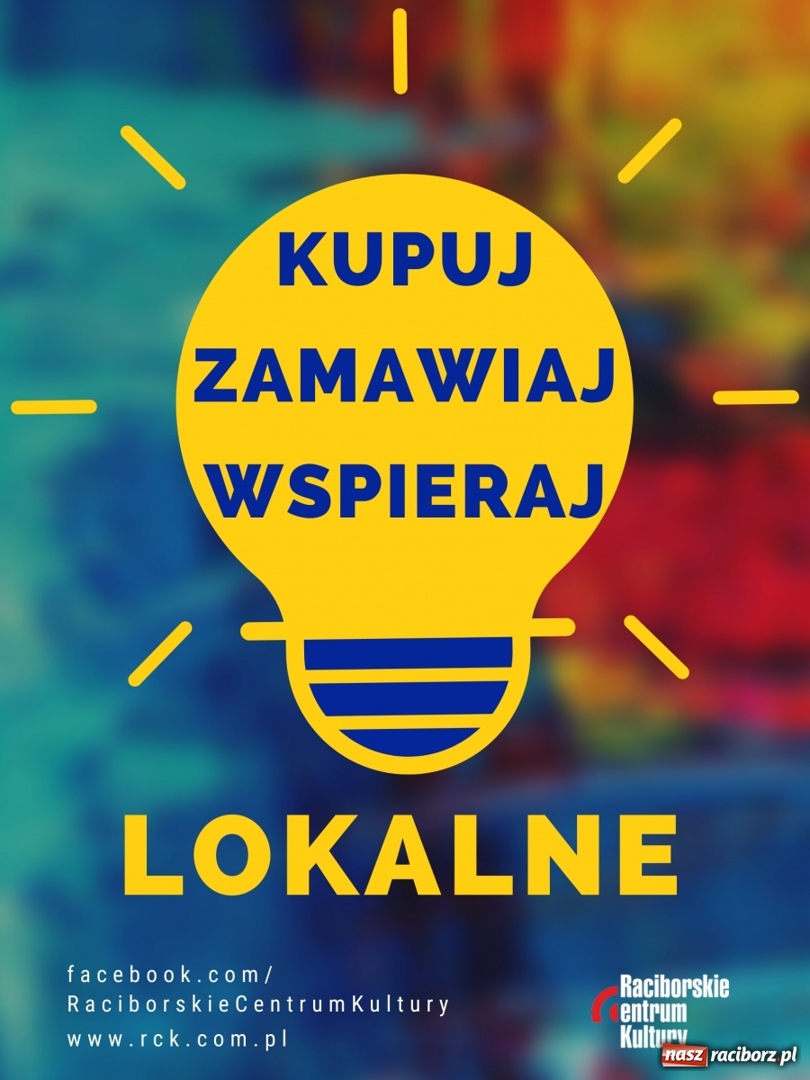 Zdjęcie w galerii na portalu naszraciborz.pl: Na miejskich słupach ogłoszeniowych zagościł pozytywny przekaz wiadomości z regionu