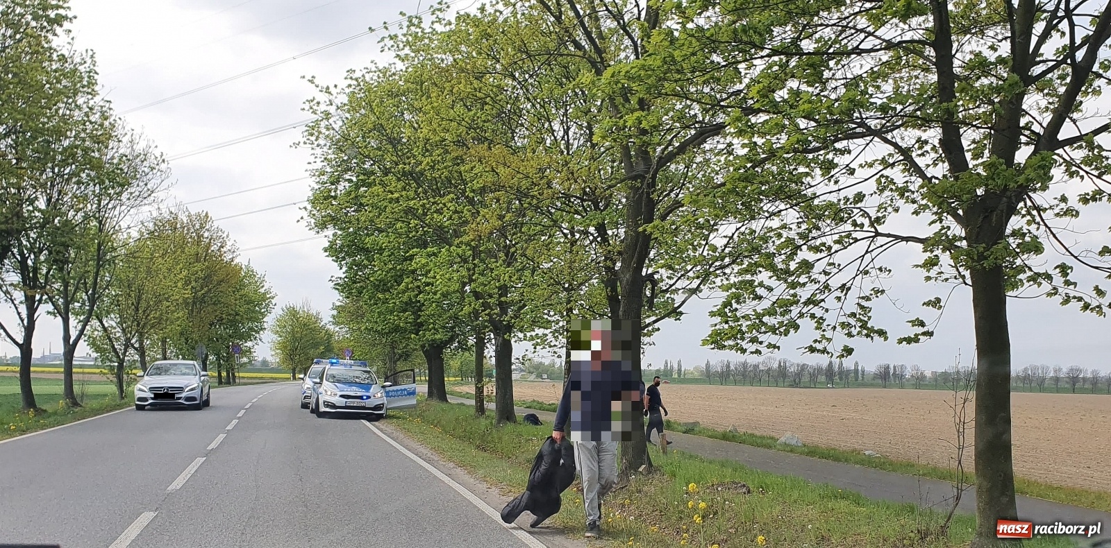 Zdjęcie w galerii na portalu naszraciborz.pl: Akcja policji na Gliwickiej w Raciborzu [DW 919]  wiadomości z regionu