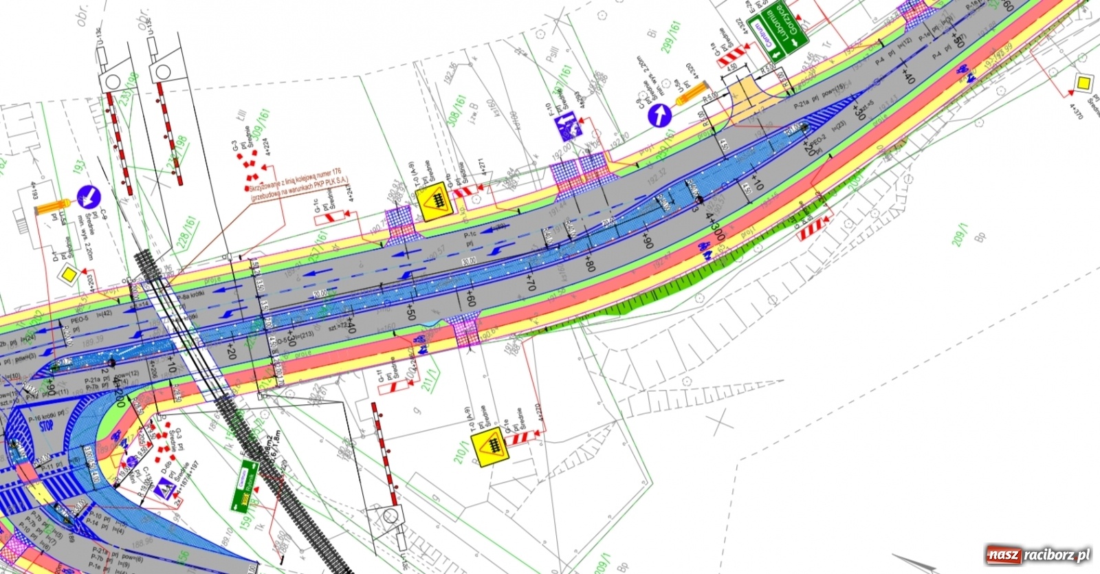 Zdjęcie w galerii na portalu naszraciborz.pl: Zobaczcie jak wkrótce zmieni się to skrzyżowanie na Dębiczu [PLANY] wiadomości z regionu