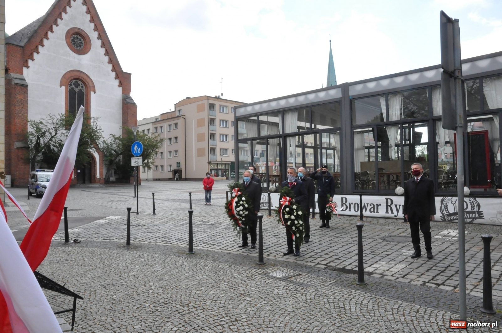 Zdjęcie w galerii na portalu naszraciborz.pl: Uroczystości 3-Majowe w Raciborzu [FOTO i WIDEO]  wiadomości z regionu