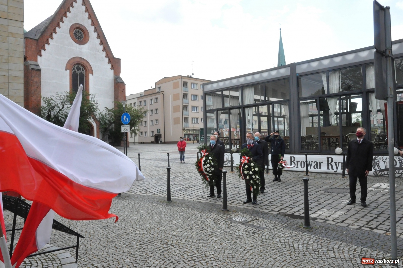Zdjęcie w galerii na portalu naszraciborz.pl: Uroczystości 3-Majowe w Raciborzu [FOTO i WIDEO]  wiadomości z regionu
