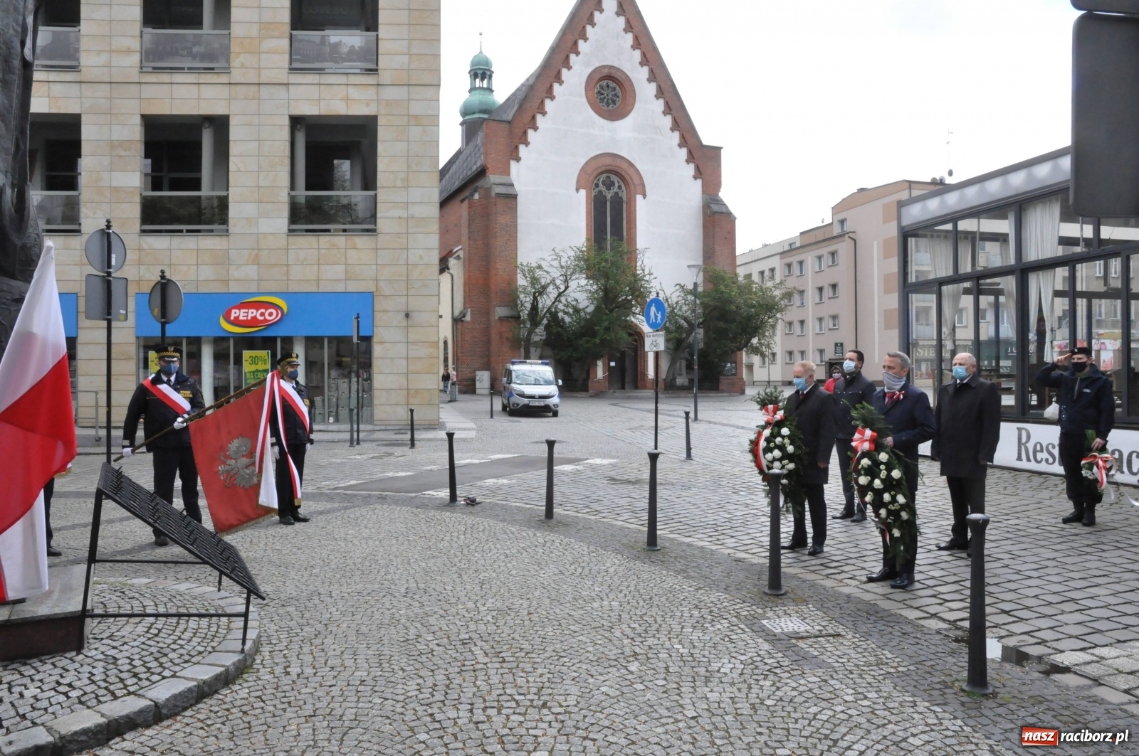 Zdjęcie w galerii na portalu naszraciborz.pl: Uroczystości 3-Majowe w Raciborzu [FOTO i WIDEO]  wiadomości z regionu