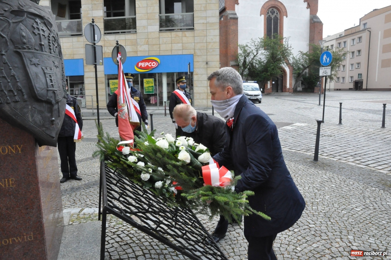 Zdjęcie w galerii na portalu naszraciborz.pl: Uroczystości 3-Majowe w Raciborzu [FOTO i WIDEO]  wiadomości z regionu