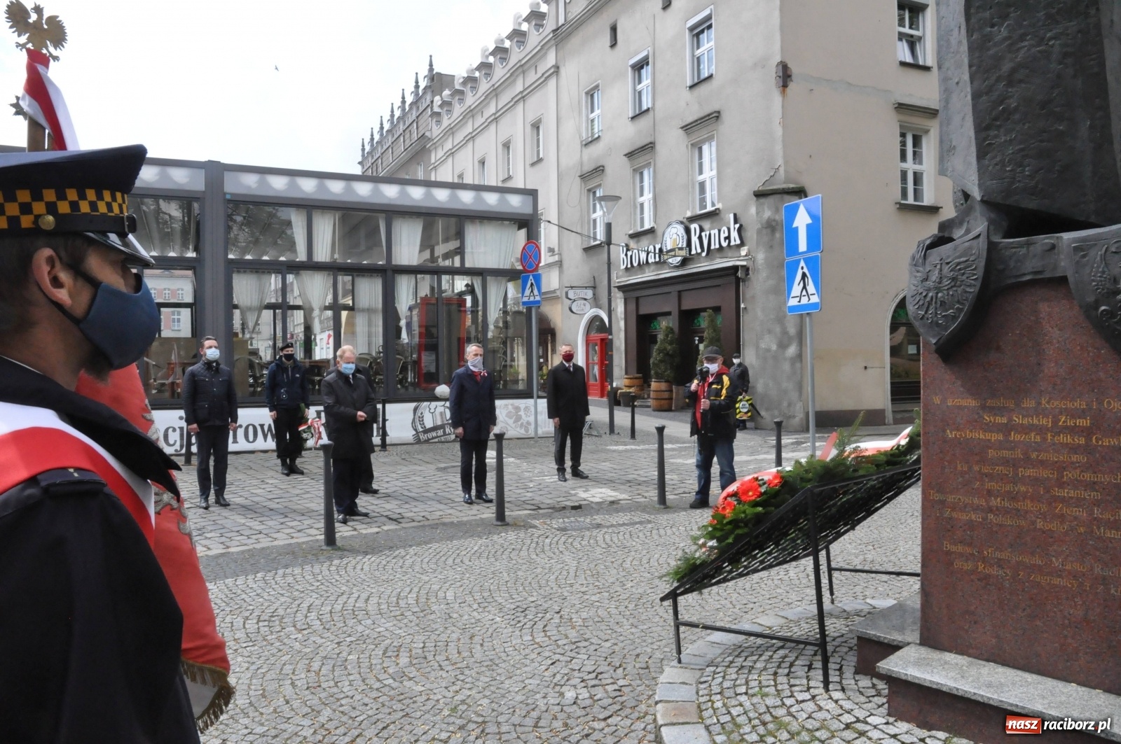 Zdjęcie w galerii na portalu naszraciborz.pl: Uroczystości 3-Majowe w Raciborzu [FOTO i WIDEO]  wiadomości z regionu