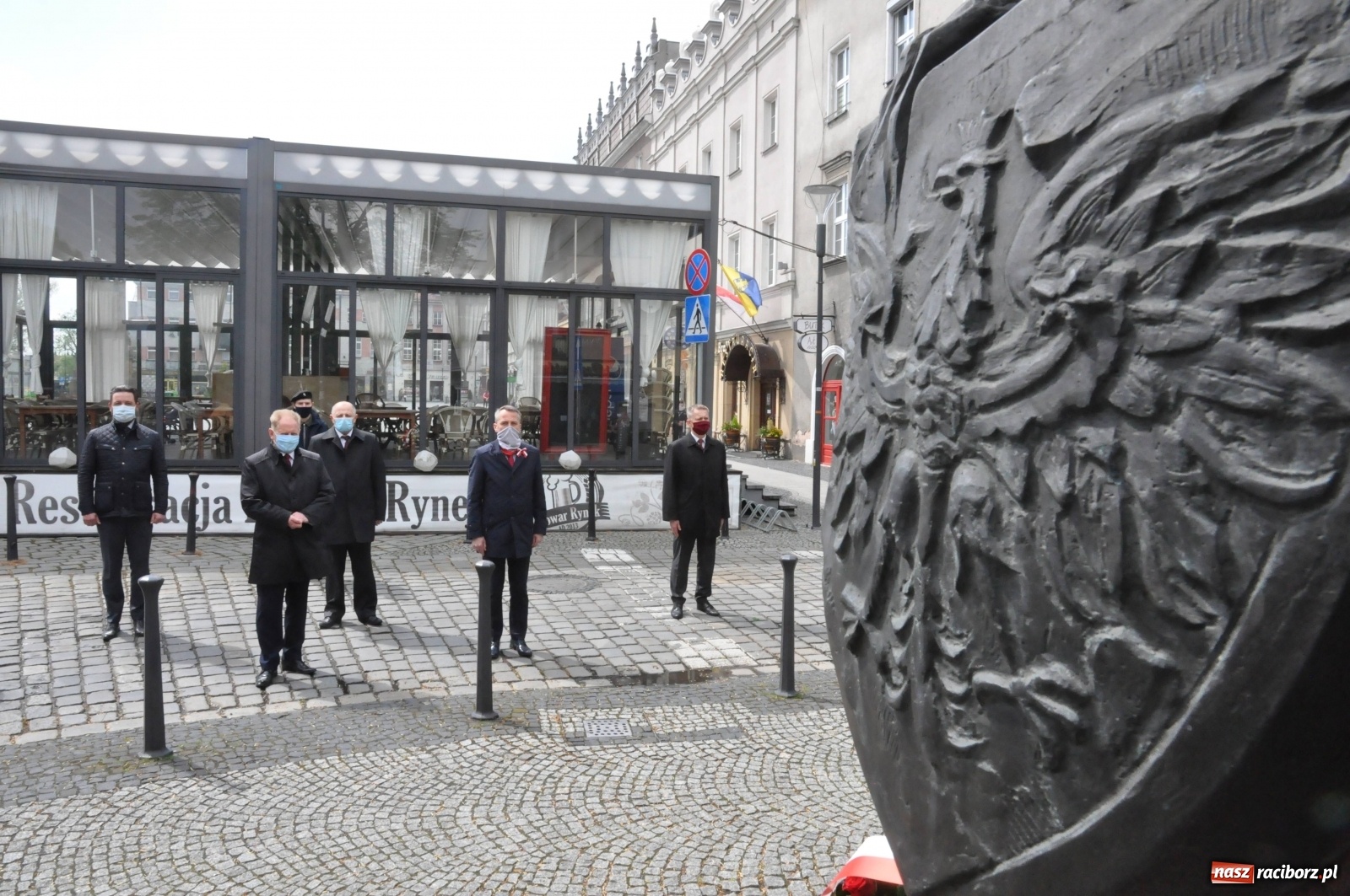 Zdjęcie w galerii na portalu naszraciborz.pl: Uroczystości 3-Majowe w Raciborzu [FOTO i WIDEO]  wiadomości z regionu