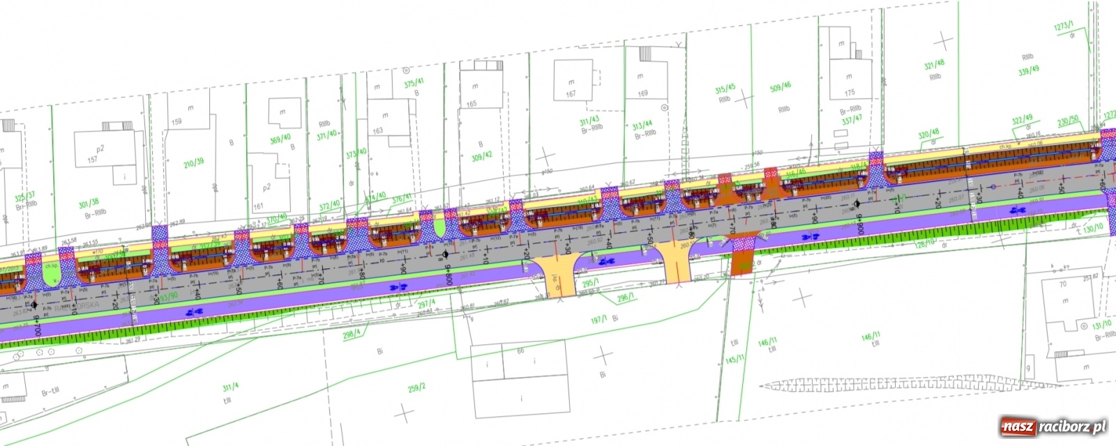 Zdjęcie w galerii na portalu naszraciborz.pl: Zamykają drogę Racibórz-Rybnik w Pogrzebieniu i Kornowacu. Zobaczcie jak będzie wyglądała po przebudowie [PLANY] wiadomości z regionu