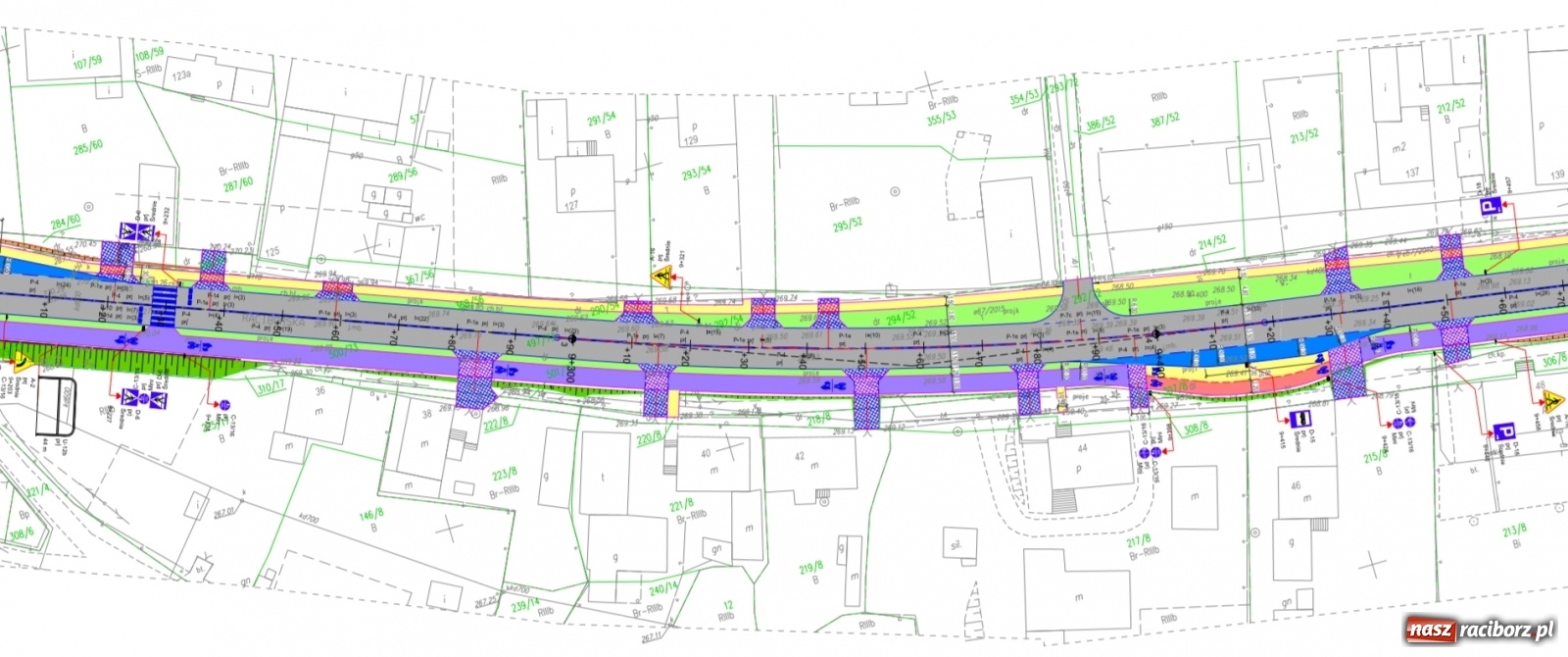 Zdjęcie w galerii na portalu naszraciborz.pl: Zamykają drogę Racibórz-Rybnik w Pogrzebieniu i Kornowacu. Zobaczcie jak będzie wyglądała po przebudowie [PLANY] wiadomości z regionu