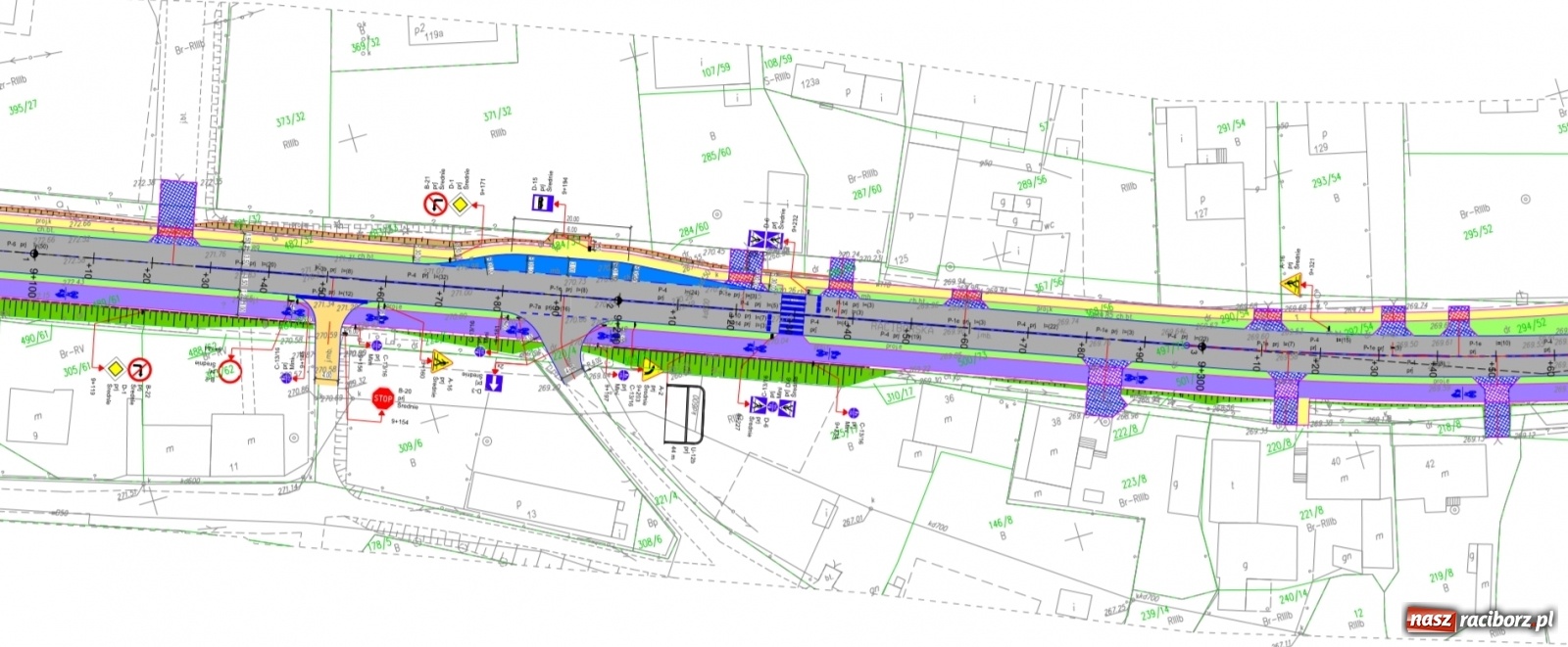 Zdjęcie w galerii na portalu naszraciborz.pl: Zamykają drogę Racibórz-Rybnik w Pogrzebieniu i Kornowacu. Zobaczcie jak będzie wyglądała po przebudowie [PLANY] wiadomości z regionu
