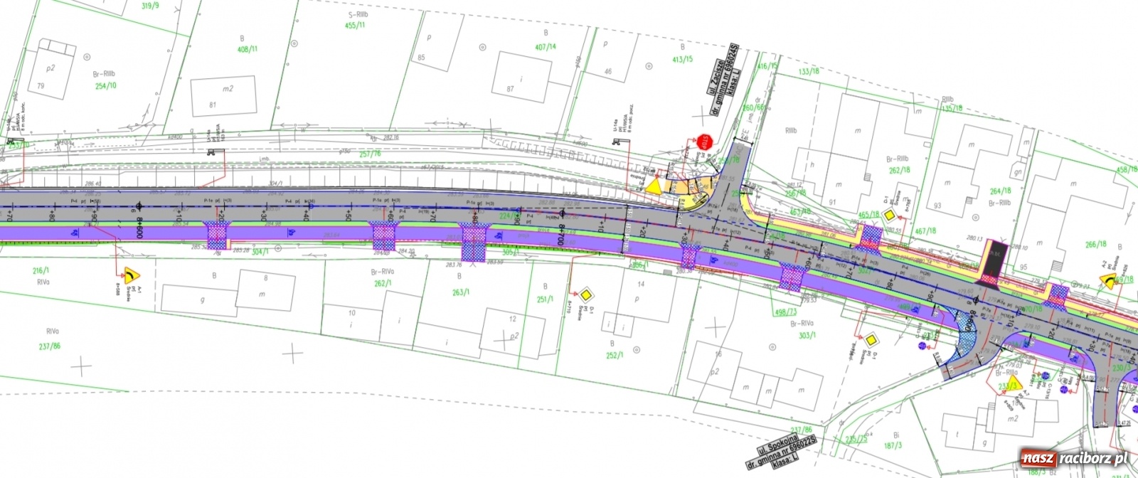 Zdjęcie w galerii na portalu naszraciborz.pl: Zamykają drogę Racibórz-Rybnik w Pogrzebieniu i Kornowacu. Zobaczcie jak będzie wyglądała po przebudowie [PLANY] wiadomości z regionu