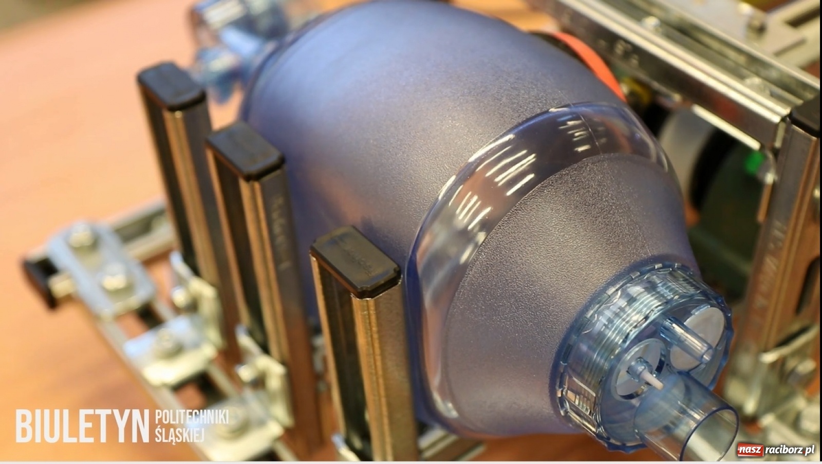 Zdjęcie w galerii na portalu naszraciborz.pl: Politechnika Śląska opracowała automatyczny resuscytator wspomagający oddychanie wiadomości z regionu