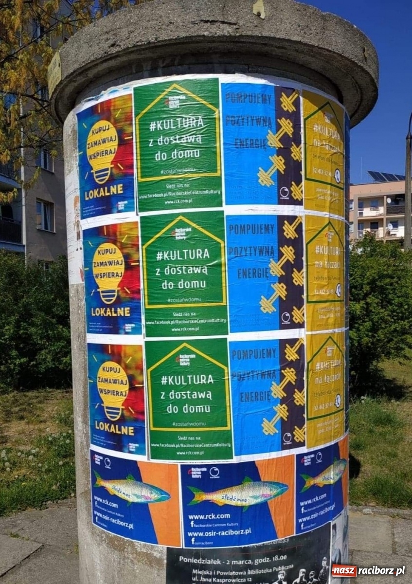 Zdjęcie w galerii na portalu naszraciborz.pl: RCK wciąż dostarcza kulturę do domów wiadomości z regionu