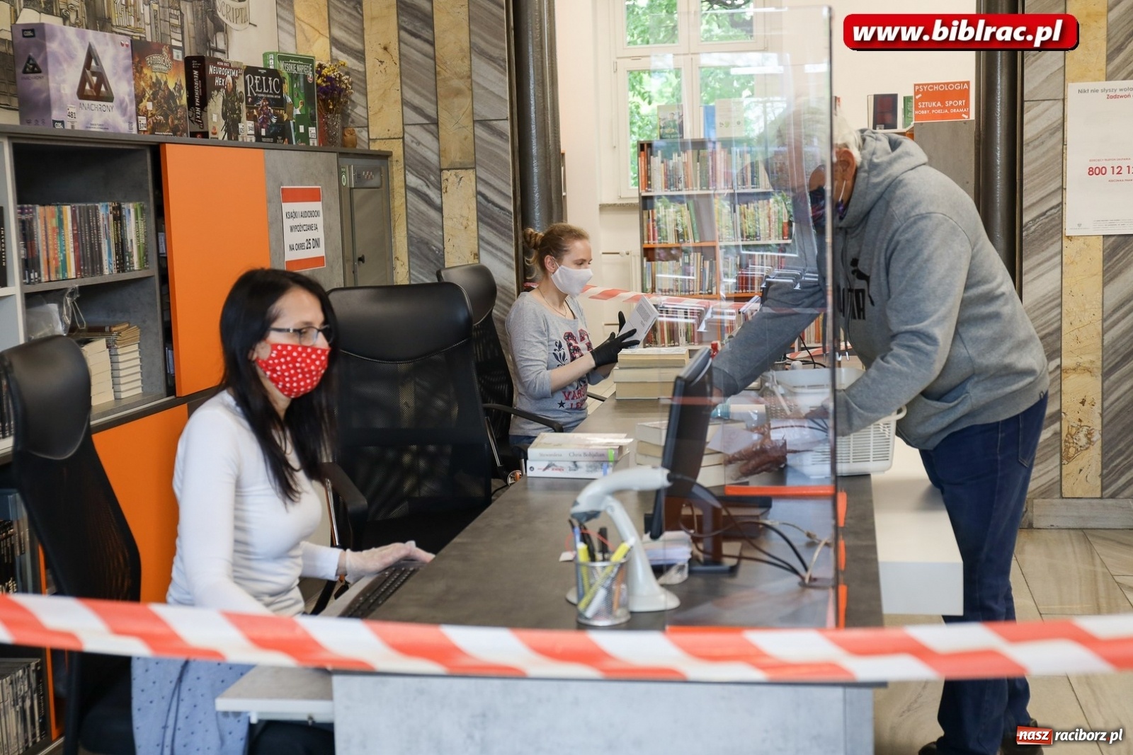 Zdjęcie w galerii na portalu naszraciborz.pl: Biblioteka w nowej rzeczywistości. Sprawdź, co się zmieniło! [FOTO] wiadomości z regionu