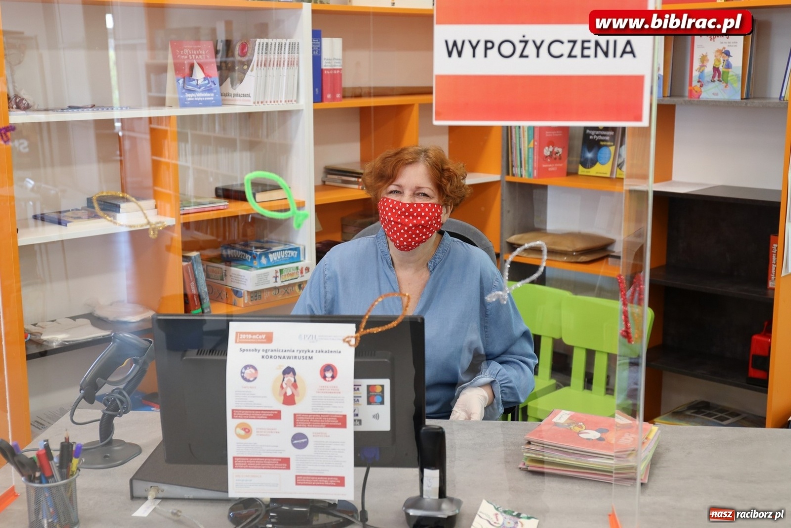 Zdjęcie w galerii na portalu naszraciborz.pl: Biblioteka w nowej rzeczywistości. Sprawdź, co się zmieniło! [FOTO] wiadomości z regionu
