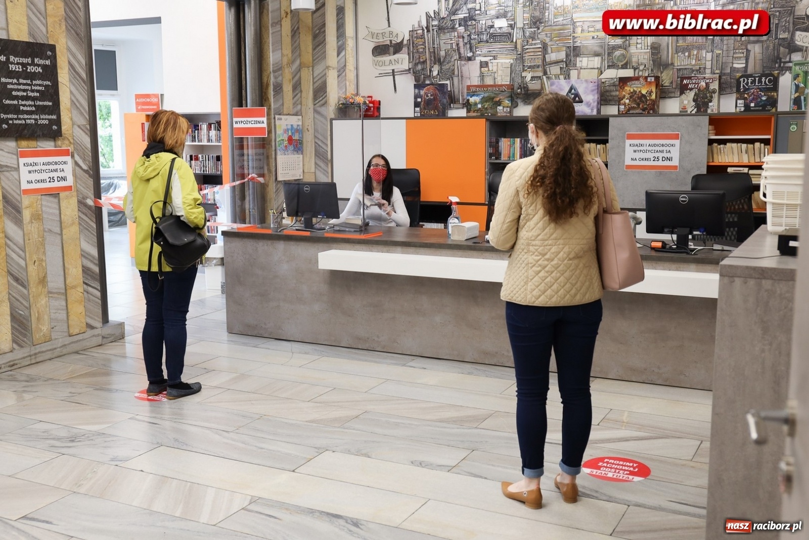 Zdjęcie w galerii na portalu naszraciborz.pl: Dzień Bibliotekarza i Bibliotek 2020 inny niż wszystkie wiadomości z regionu