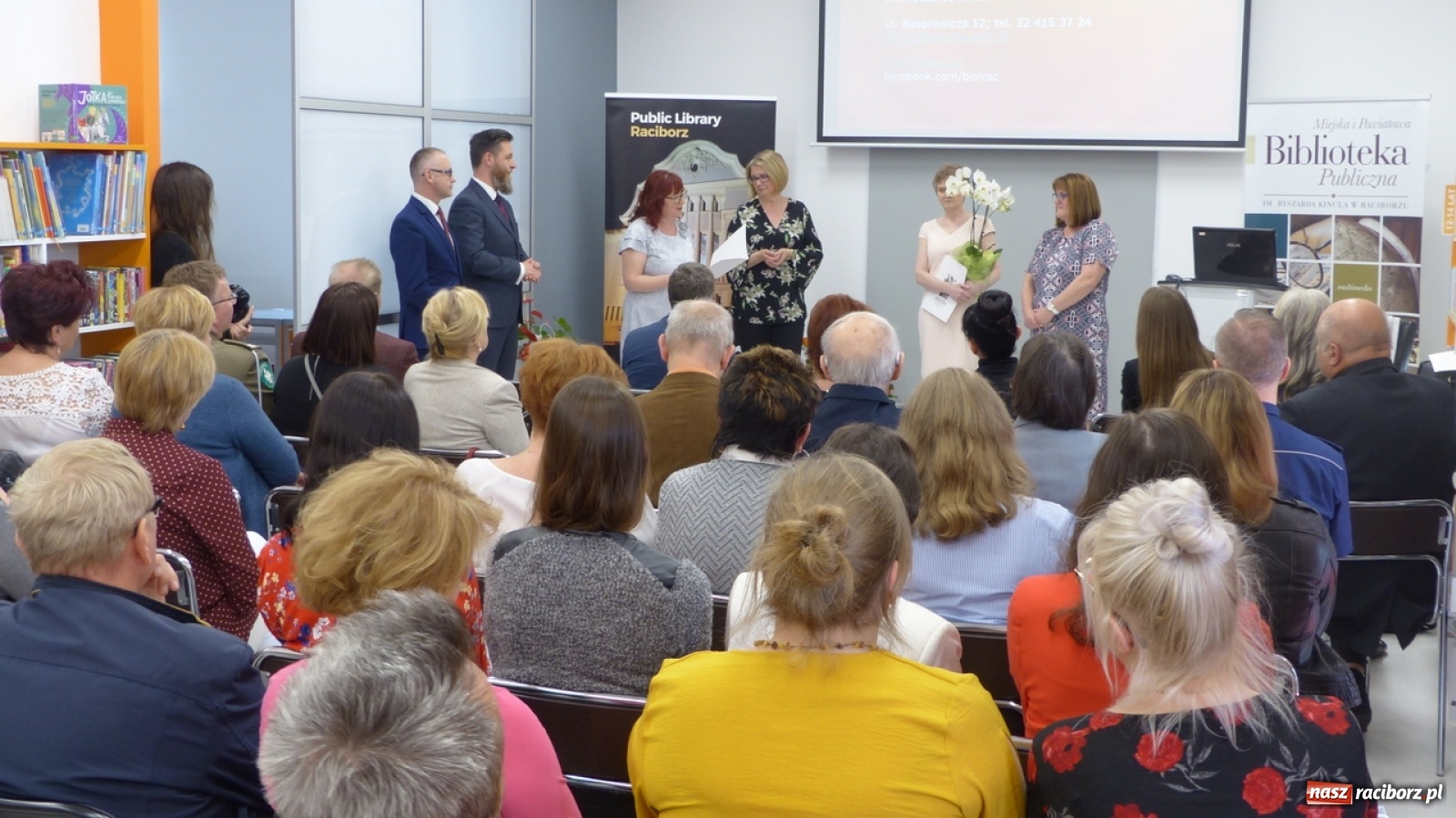 Zdjęcie w galerii na portalu naszraciborz.pl: Dzień Bibliotekarza i Bibliotek 2020 inny niż wszystkie wiadomości z regionu