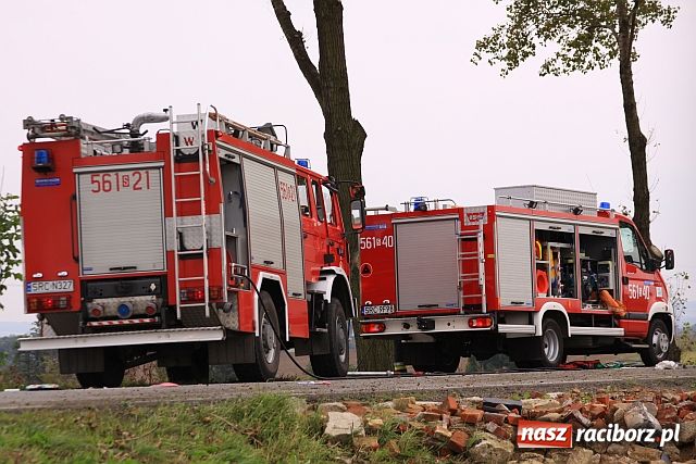 Zdjęcie w galerii na portalu naszraciborz.pl: Śmiertelny wypadek na trasie do Pietrowic wiadomości z regionu