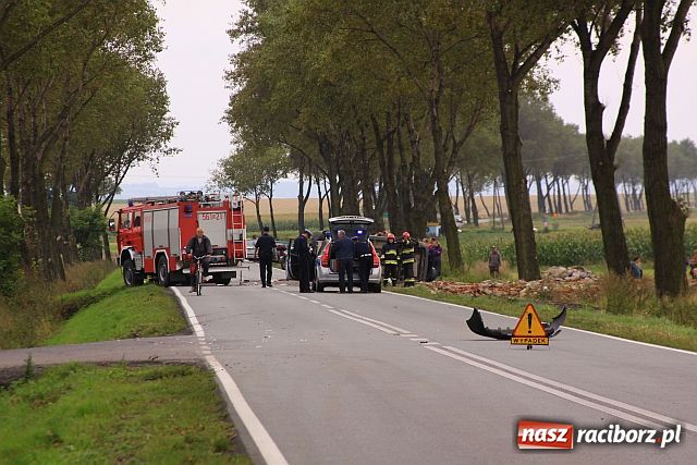 Zdjęcie w galerii na portalu naszraciborz.pl: Śmiertelny wypadek na trasie do Pietrowic wiadomości z regionu