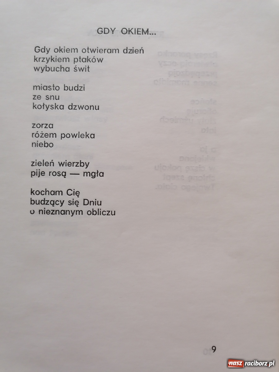 Zdjęcie w galerii na portalu naszraciborz.pl: Zmarła raciborska poetka Maria z Zobolewiczów-Wojtczak wiadomości z regionu