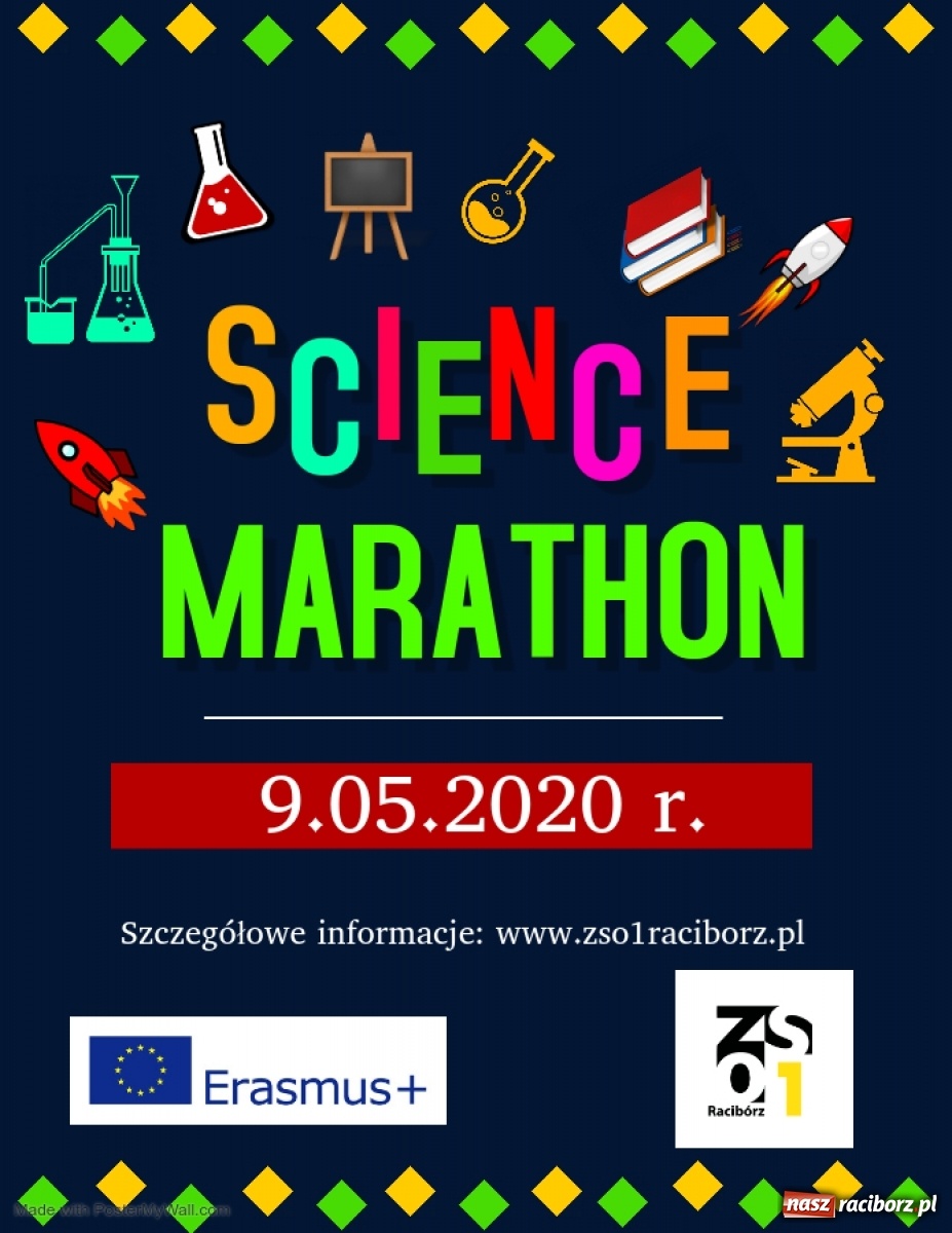 Zdjęcie w galerii na portalu naszraciborz.pl: Zdalny maraton naukowy w raciborskim I LO wiadomości z regionu