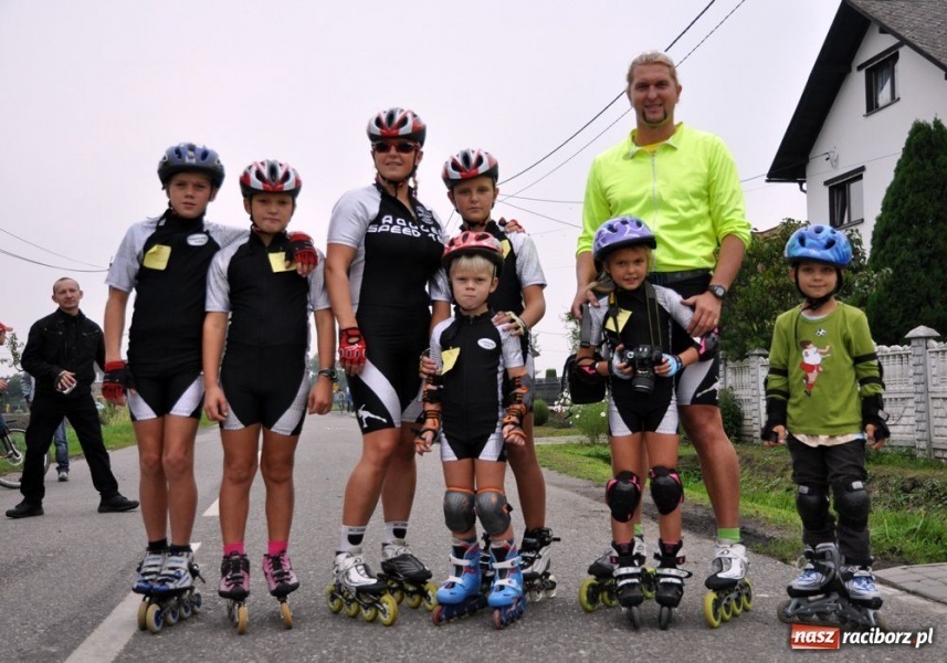 Zdjęcie w galerii na portalu naszraciborz.pl: Dożynkowy bieg na łyżworolkach wiadomości z regionu