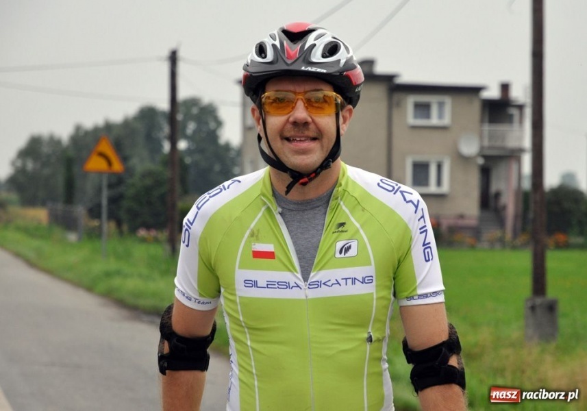 Zdjęcie w galerii na portalu naszraciborz.pl: Dożynkowy bieg na łyżworolkach wiadomości z regionu