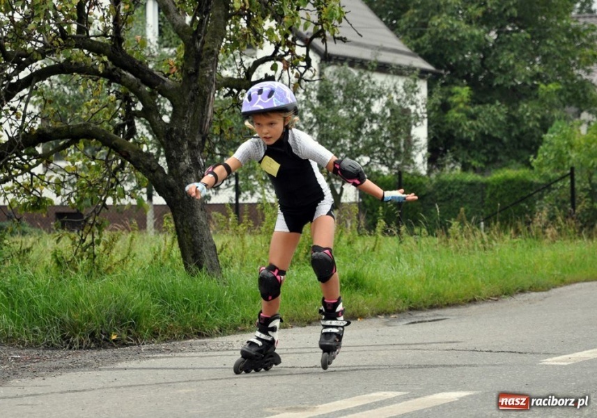 Zdjęcie w galerii na portalu naszraciborz.pl: Dożynkowy bieg na łyżworolkach wiadomości z regionu