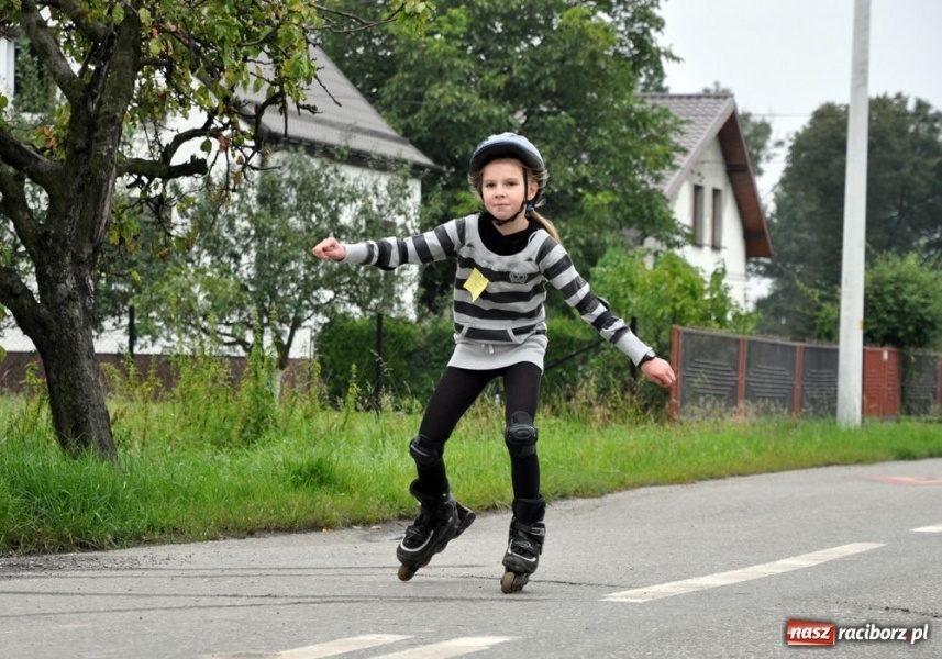 Zdjęcie w galerii na portalu naszraciborz.pl: Dożynkowy bieg na łyżworolkach wiadomości z regionu