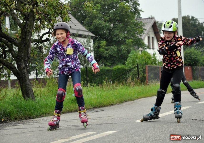 Zdjęcie w galerii na portalu naszraciborz.pl: Dożynkowy bieg na łyżworolkach wiadomości z regionu