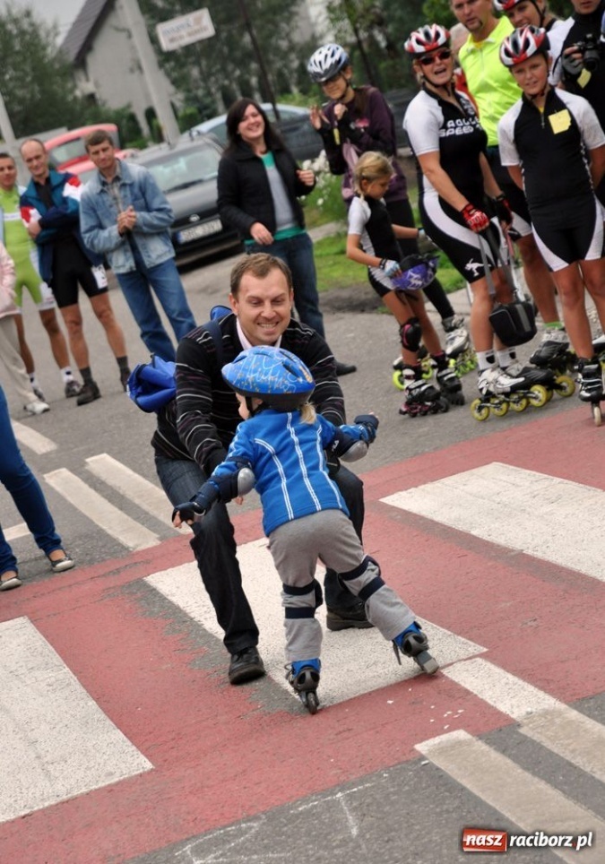 Zdjęcie w galerii na portalu naszraciborz.pl: Dożynkowy bieg na łyżworolkach wiadomości z regionu