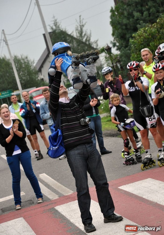 Zdjęcie w galerii na portalu naszraciborz.pl: Dożynkowy bieg na łyżworolkach wiadomości z regionu