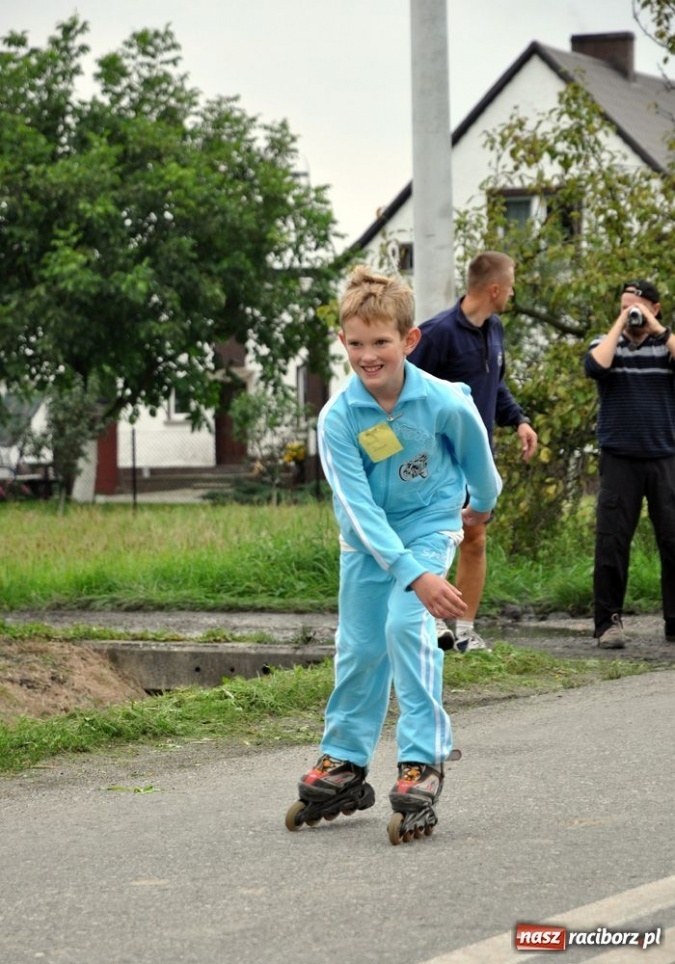 Zdjęcie w galerii na portalu naszraciborz.pl: Dożynkowy bieg na łyżworolkach wiadomości z regionu