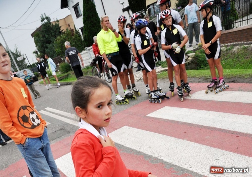 Zdjęcie w galerii na portalu naszraciborz.pl: Dożynkowy bieg na łyżworolkach wiadomości z regionu