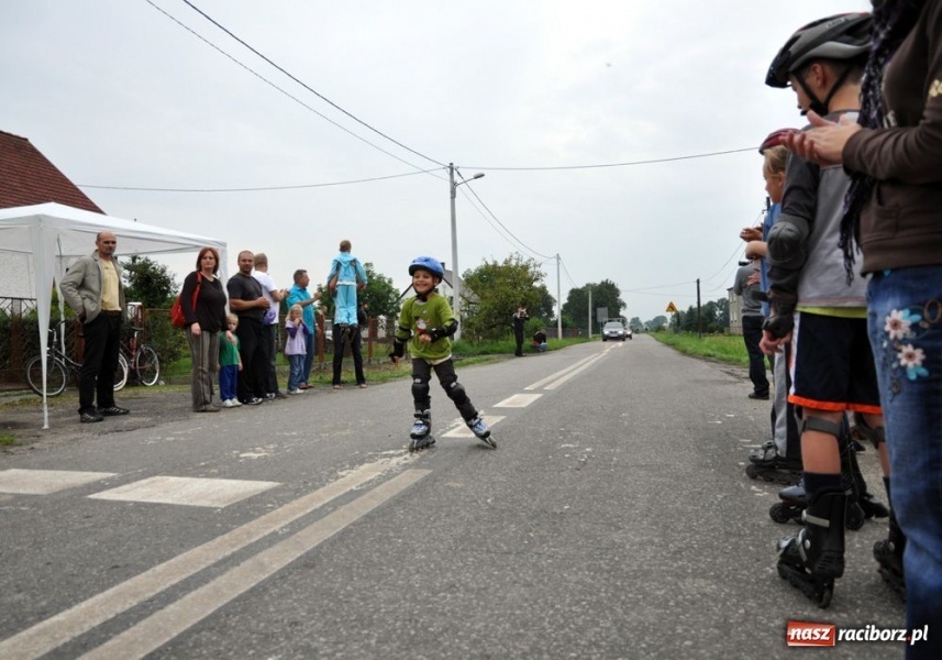 Zdjęcie w galerii na portalu naszraciborz.pl: Dożynkowy bieg na łyżworolkach wiadomości z regionu