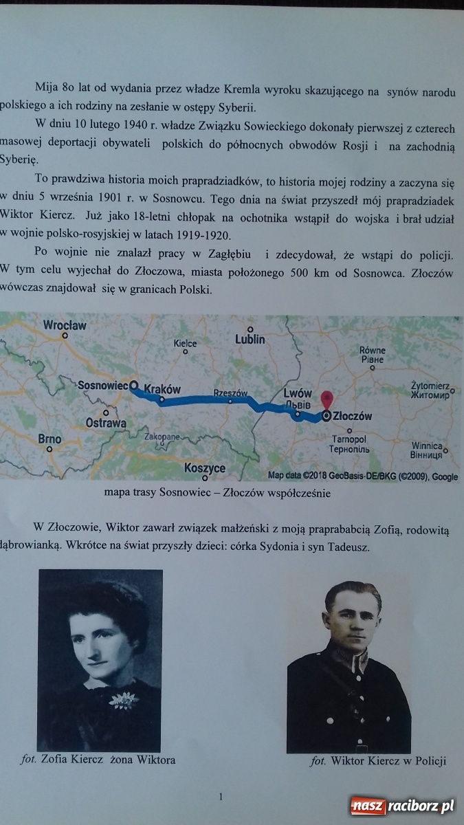 Zdjęcie w galerii na portalu naszraciborz.pl: W SP15 podsumowano XI Ogólnopolski Konkurs Historyczno-Literacki  wiadomości z regionu