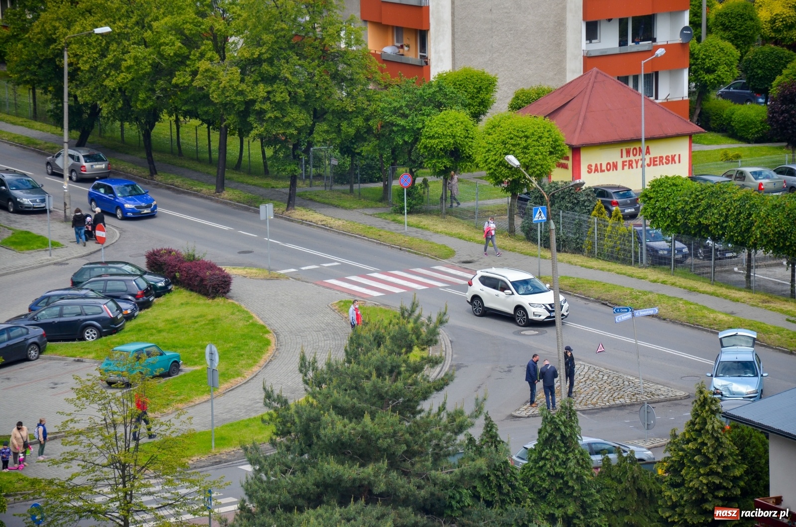 Zdjęcie w galerii na portalu naszraciborz.pl: Wymuszenie przyczyną zderzenia na Ocickiej [FOTO] wiadomości z regionu