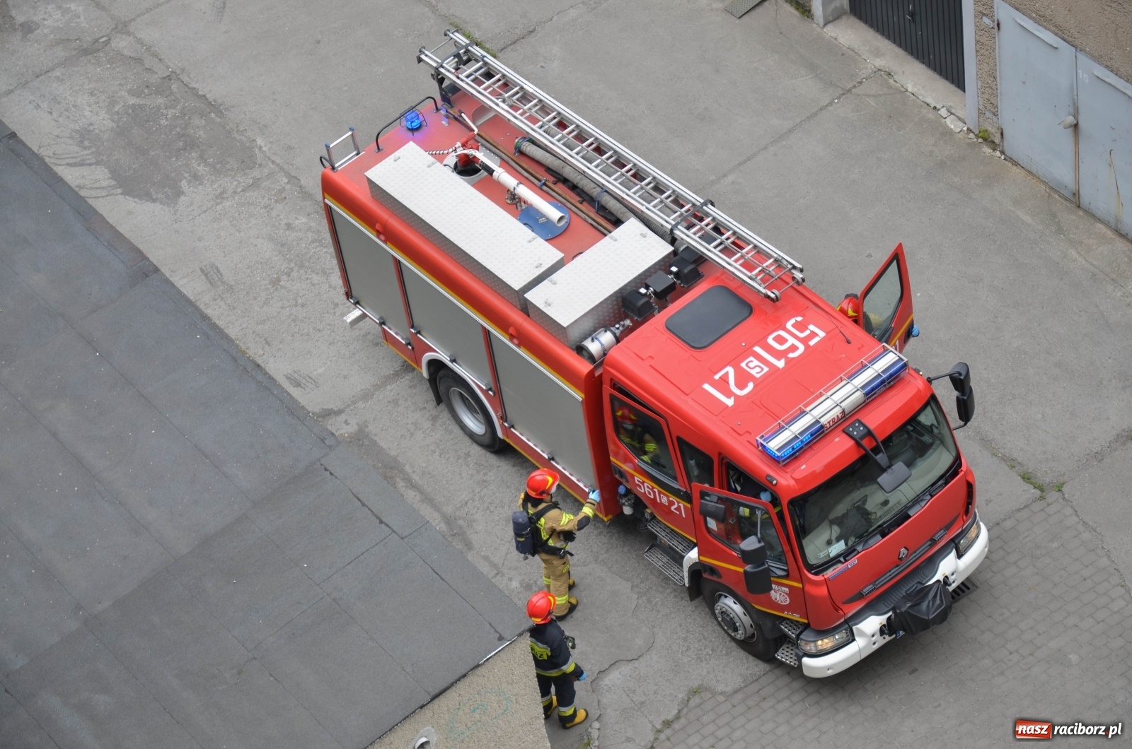 Zdjęcie w galerii na portalu naszraciborz.pl: Raport 998. Fałszywy alarm na Katowickiej wiadomości z regionu