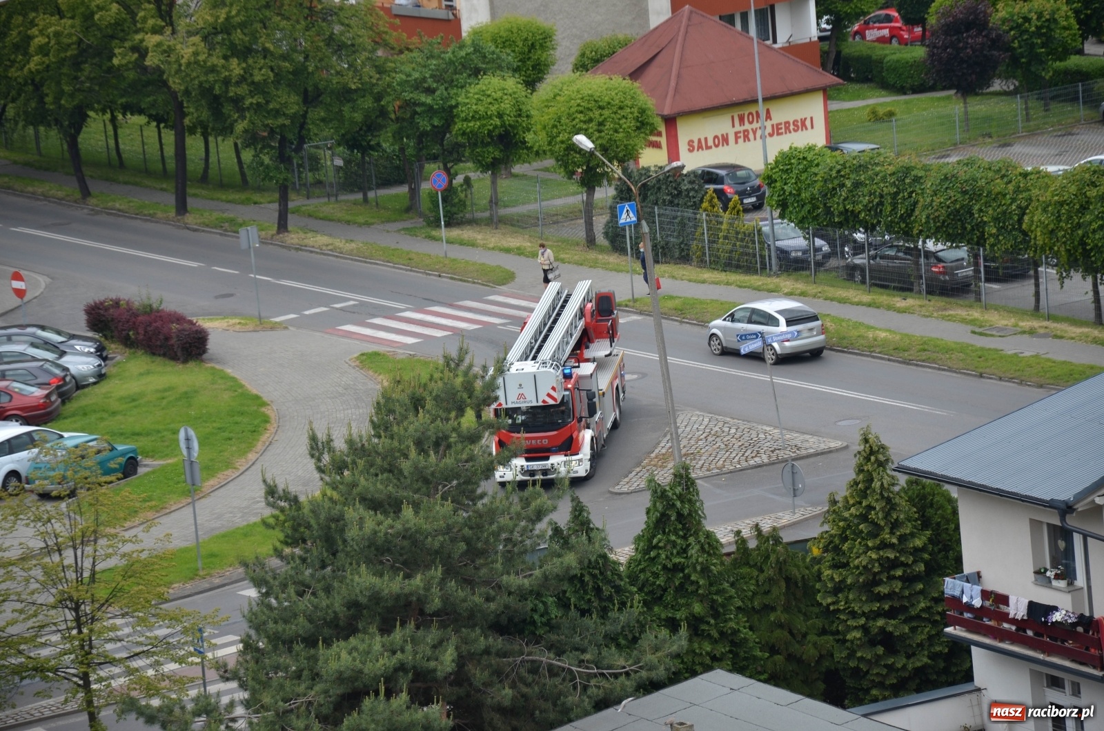 Zdjęcie w galerii na portalu naszraciborz.pl: Raport 998. Fałszywy alarm na Katowickiej wiadomości z regionu