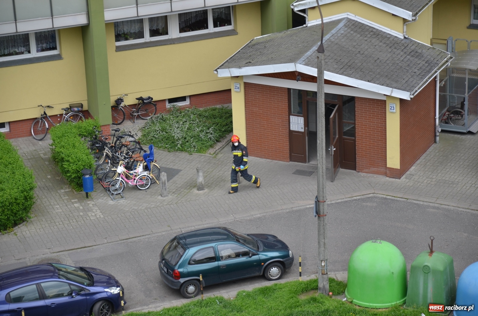 Zdjęcie w galerii na portalu naszraciborz.pl: Raport 998. Fałszywy alarm na Katowickiej wiadomości z regionu