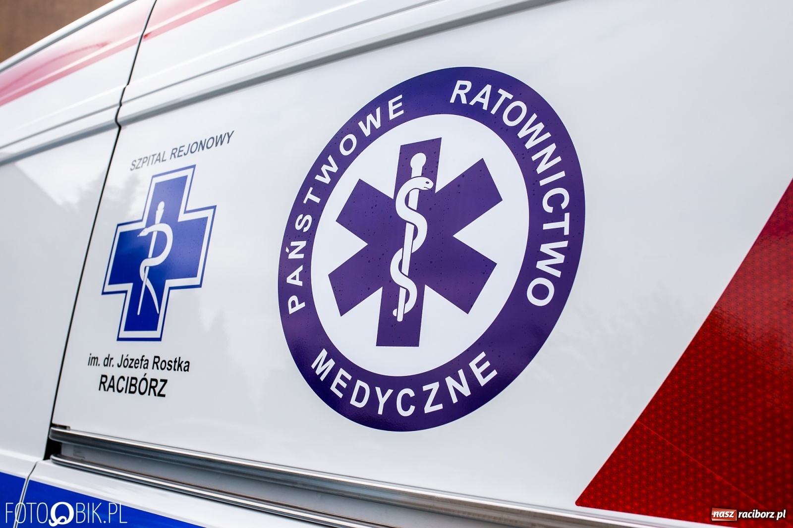 Zdjęcie w galerii na portalu naszraciborz.pl: Karetka Eko-Okien dotarła do raciborskiego szpitala wiadomości z regionu