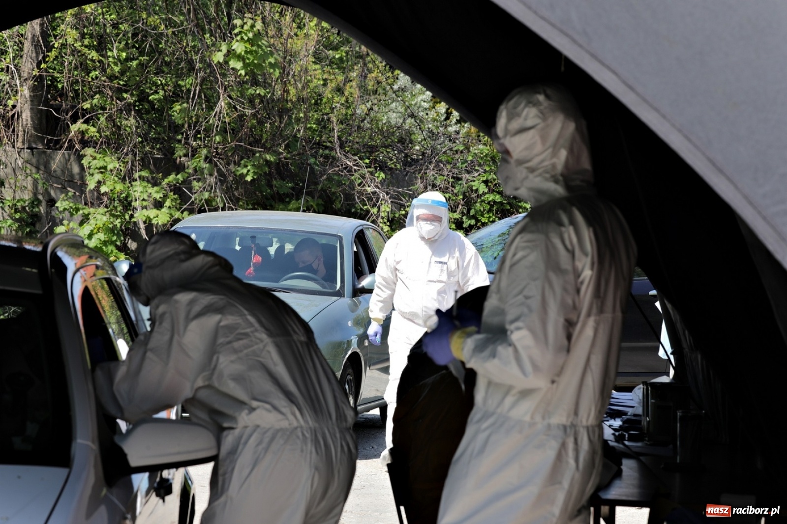 Zdjęcie w galerii na portalu naszraciborz.pl: Śląscy terytorialsi pobrali ponad 12 tysięcy wymazów wiadomości z regionu