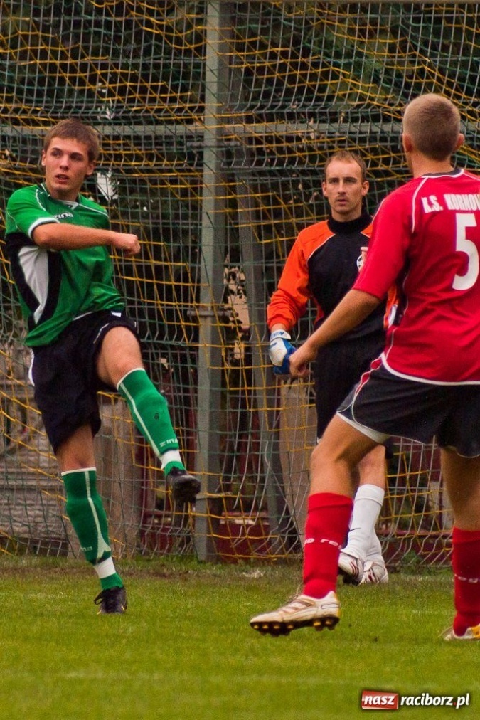 Zdjęcie w galerii na portalu naszraciborz.pl: Ocice wyszarpały punkt z Kornowacem wiadomości z regionu