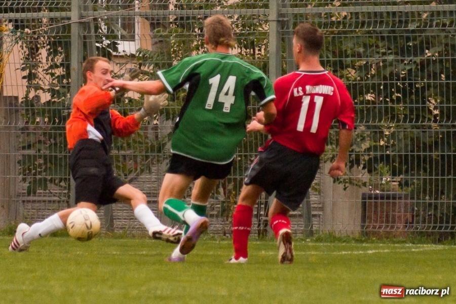 Zdjęcie w galerii na portalu naszraciborz.pl: Ocice wyszarpały punkt z Kornowacem wiadomości z regionu